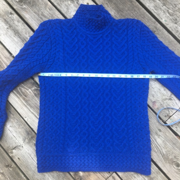 Aran Mor Irish made merino wool sweater sz medium - Picture 9 of 12